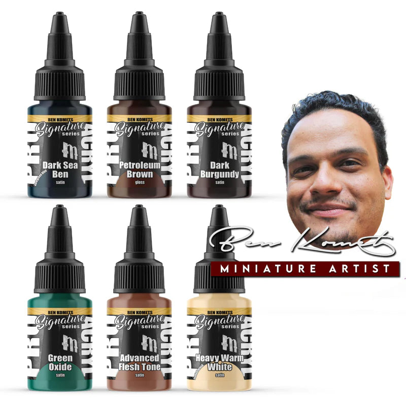 Monument Hobbies - Pro Acryl Signature Series Set #3 - Ben Komets