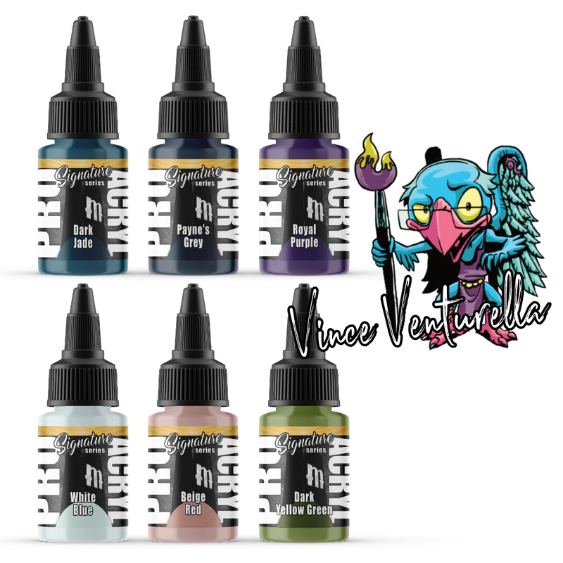 Monument Hobbies - Pro Acryl Signature Series Set #1 - Vince Venturella