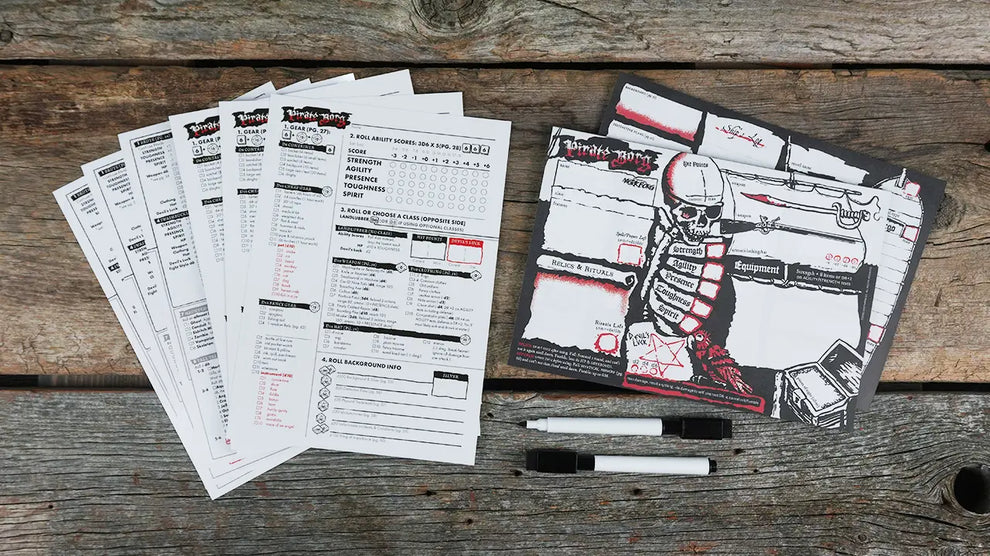 PIRATE BORG: Starter Set