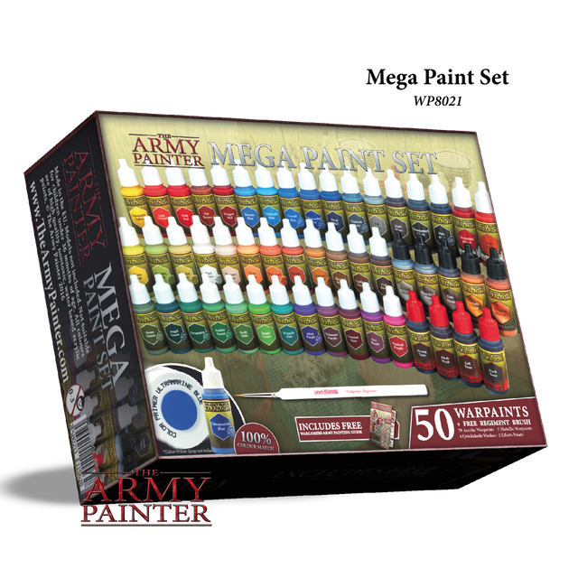 The Army Painter: Warpaints - Mega Paint Set