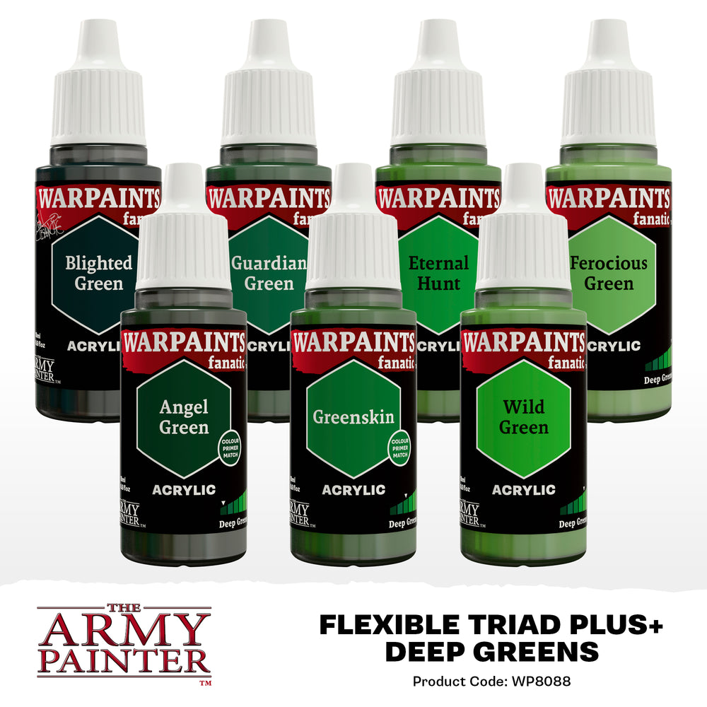 The Army Painter: Masterclass Flex Triad PLUS+ - Deep Greens