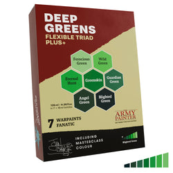 The Army Painter: Masterclass Flex Triad PLUS+ - Deep Greens