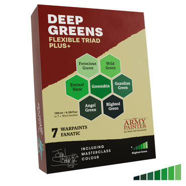 The Army Painter: Masterclass Flex Triad PLUS+ - Deep Greens