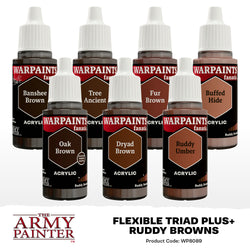 The Army Painter: Masterclass Flex Triad PLUS+ - Ruddy Browns