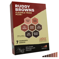The Army Painter: Masterclass Flex Triad PLUS+ - Ruddy Browns
