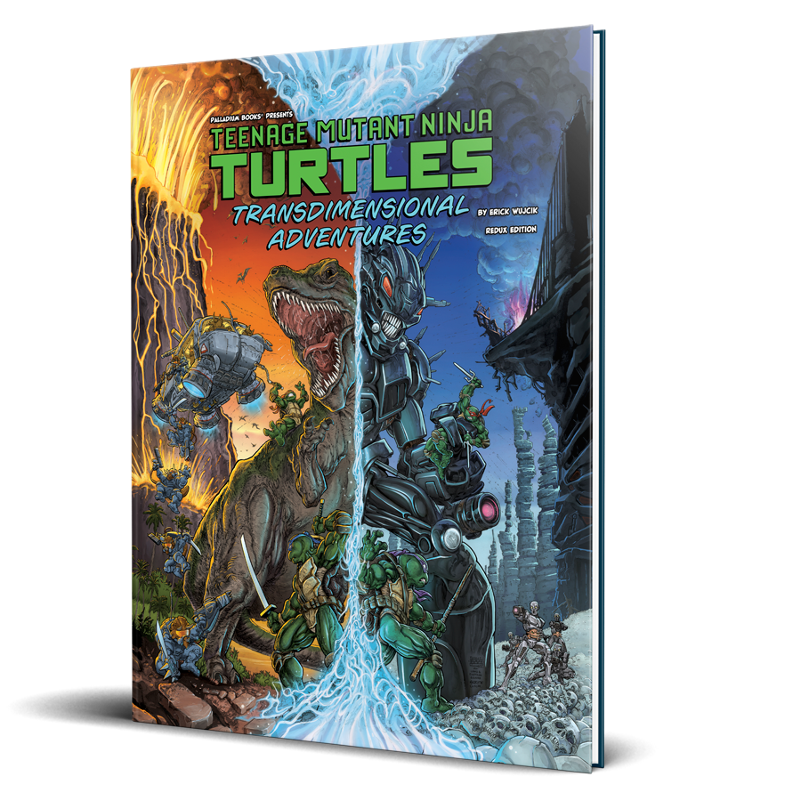 Teenage Mutant Ninja Turtles RPG: Transdimensional Adventures Black, White, & Red Edition