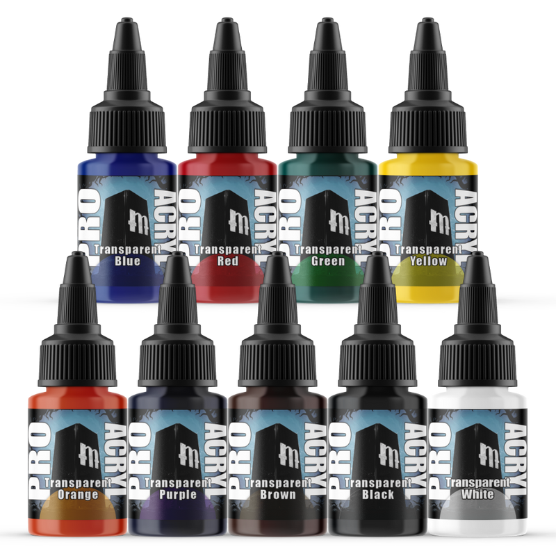 Monument Hobbies - Pro Acryl Expansion Set #2 - Transparents!