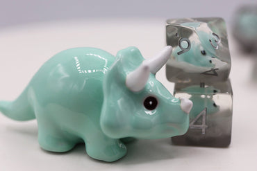 Foam Brain Games: Baby Triceratops Dice Set