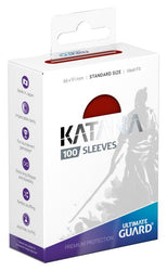 Ultimate Guard: Katana Sleeves - Red 100-Count