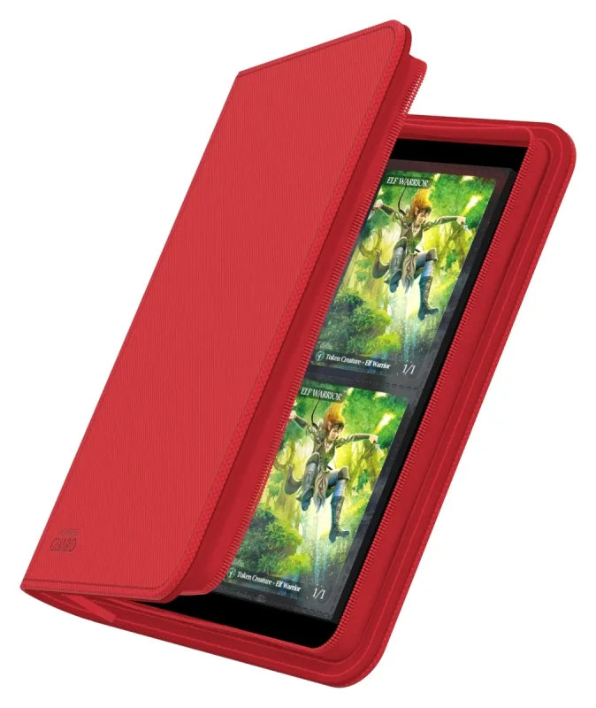 Ultimate Guard: Zipfolio Xenoskin 8 pocket - Red
