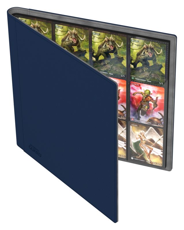 Ultimate Guard: 12-Pocket Quadrow Portfolio Xenoskin - Dark Blue