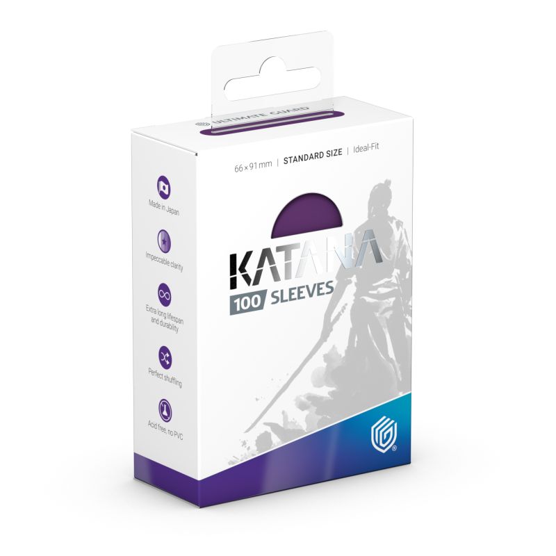 Ultimate Guard: Katana Sleeves - Iris Bloom 100-Count