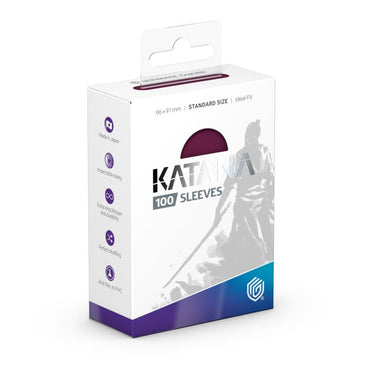 Ultimate Guard: Katana Sleeves - Radiant Plum 100-Count