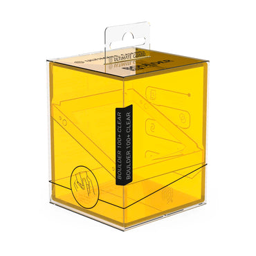 Ultimate Guard: Boulder 100+ Clear - Amber
