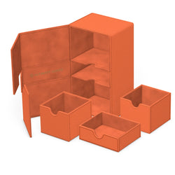 Ultimate Guard Twin Flip N Tray 200+ Monocolor "Summer Edition 2025" - Peach