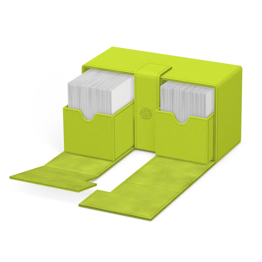 Ultimate Guard Twin Flip N Tray 200+ Monocolor "Summer Edition 2025" - Lime