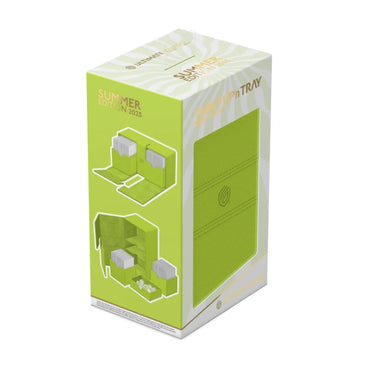 Ultimate Guard Twin Flip N Tray 200+ Monocolor "Summer Edition 2025" - Lime