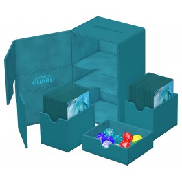 Ultimate Guard Twin Flip 'n' Tray 160+ Monocolor Petrol