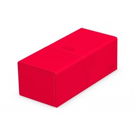 Ultimate Guard Twin Flip'n'Tray 266+ Red Monocolor