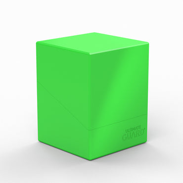 Ultimate Guard Boulder Deck Box: 100+ Solid Neon - Neon Green