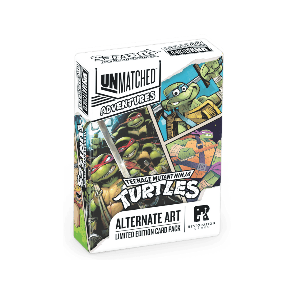 Unmatched Adventures: Teenage Mutant Ninja Turtles - Alternate Art Limited Edition Card Pack