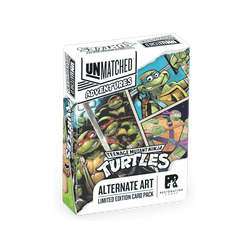 Unmatched Adventures: Teenage Mutant Ninja Turtles - Alternate Art Limited Edition Card Pack