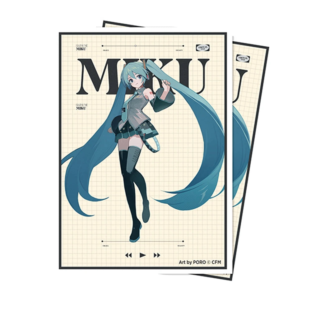 Ultra PRO: APEX Deck Protector Sleeves - Hatsune Miku Retro Soundscapes (Hatsune Miku)