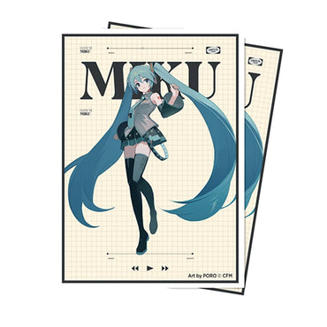 Ultra PRO: APEX Deck Protector Sleeves - Hatsune Miku Retro Soundscapes (Hatsune Miku)