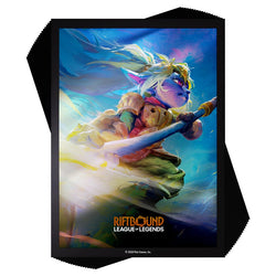 Riftbound League of Legends TCG: Unleashed Art Sleeve - Poppy, Keeper of the Hammer