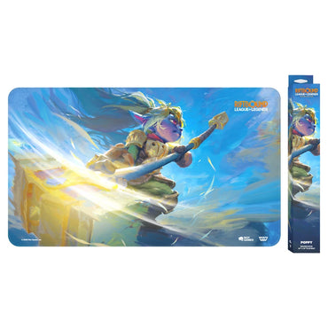 Riftbound Leage of Legends TCG: Unleashed Playmat - Poppy, Keeper of the Hammer
