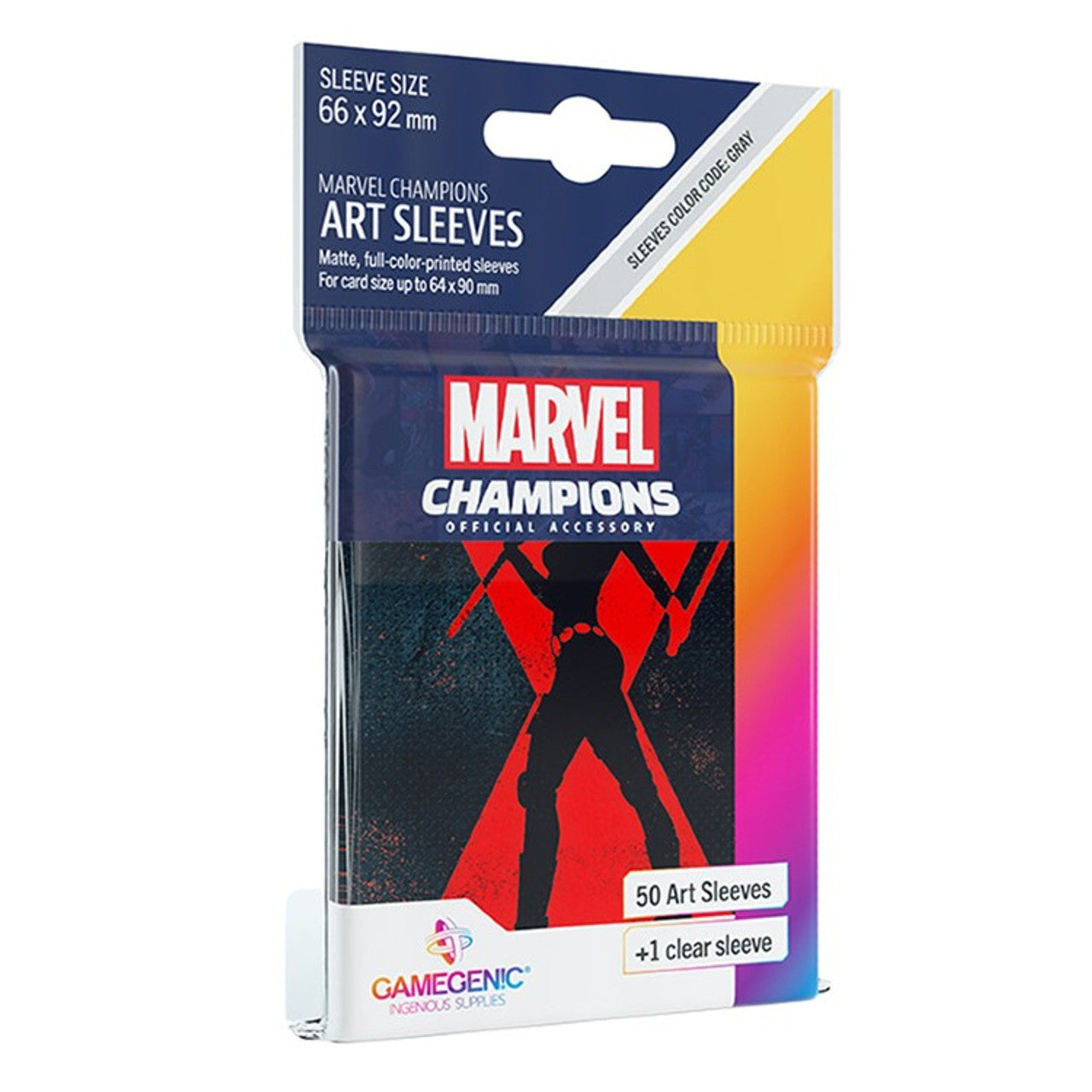 Game Genic Sleeves: Marvel Champions - Black Widow