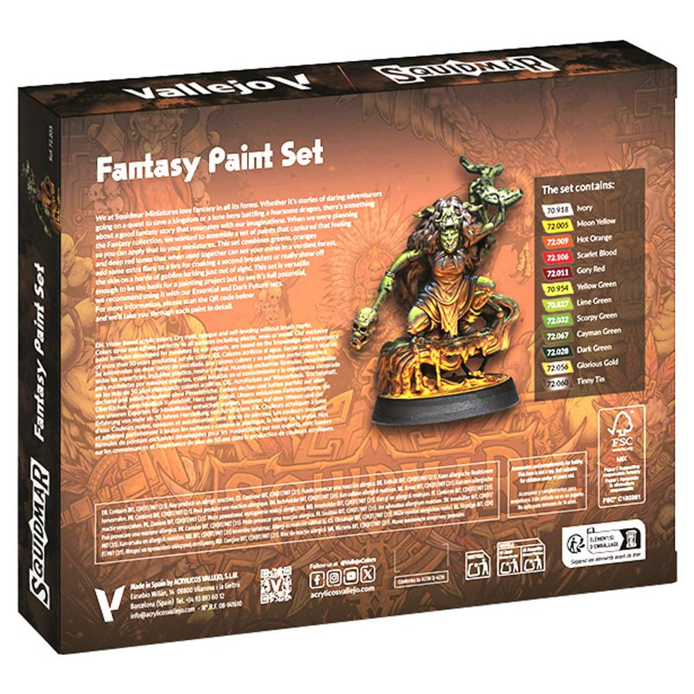 Squidmar: Fantasy Paint Set