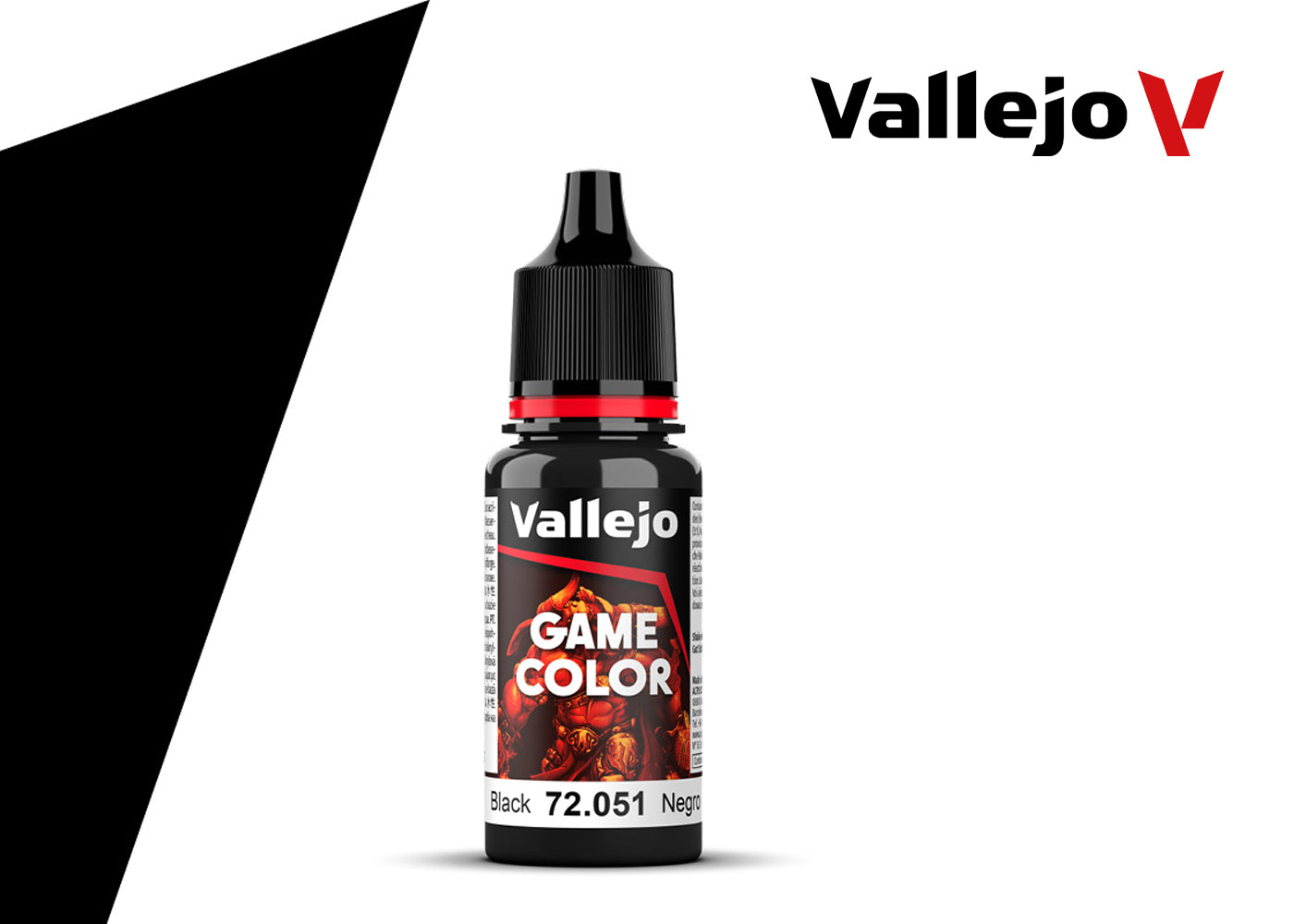 Vallejo Game Color – Black (18ml)