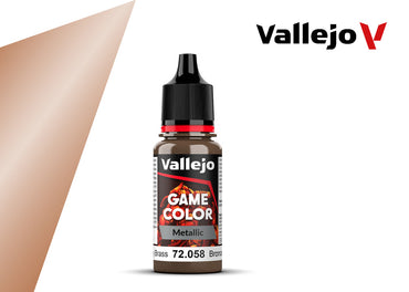 Vallejo Game Color Metallic –  Brassy Brass