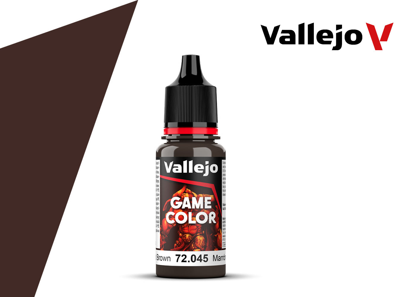 Vallejo Game Color – Charred Brown (18ml)