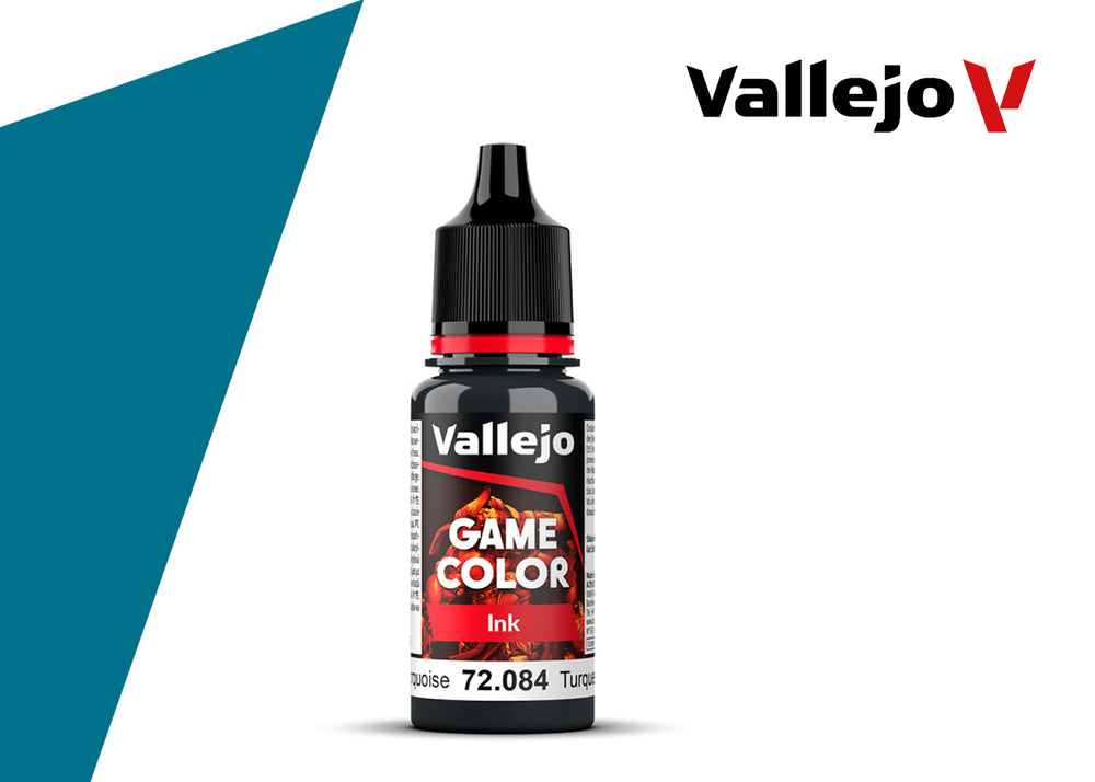 Vallejo Game Color Ink –  Dark Turquoise