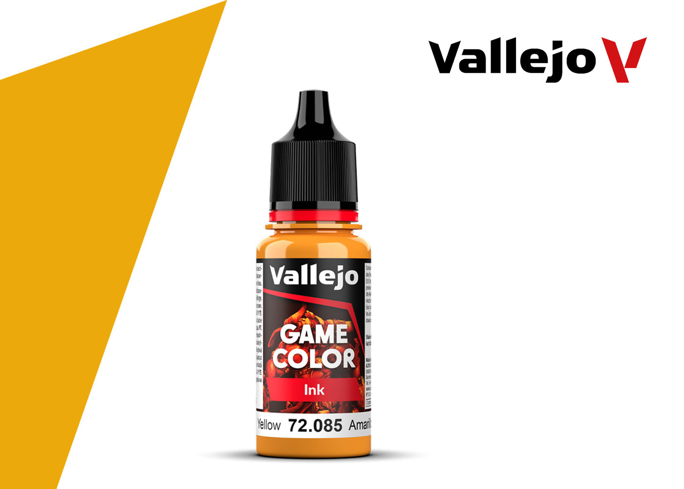 Vallejo Game Color Ink – Yellow