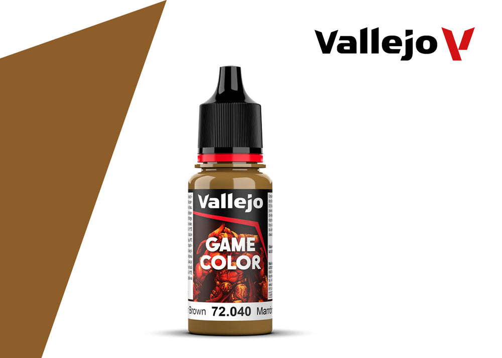 Vallejo Game Color – Leather Brown (18ml)