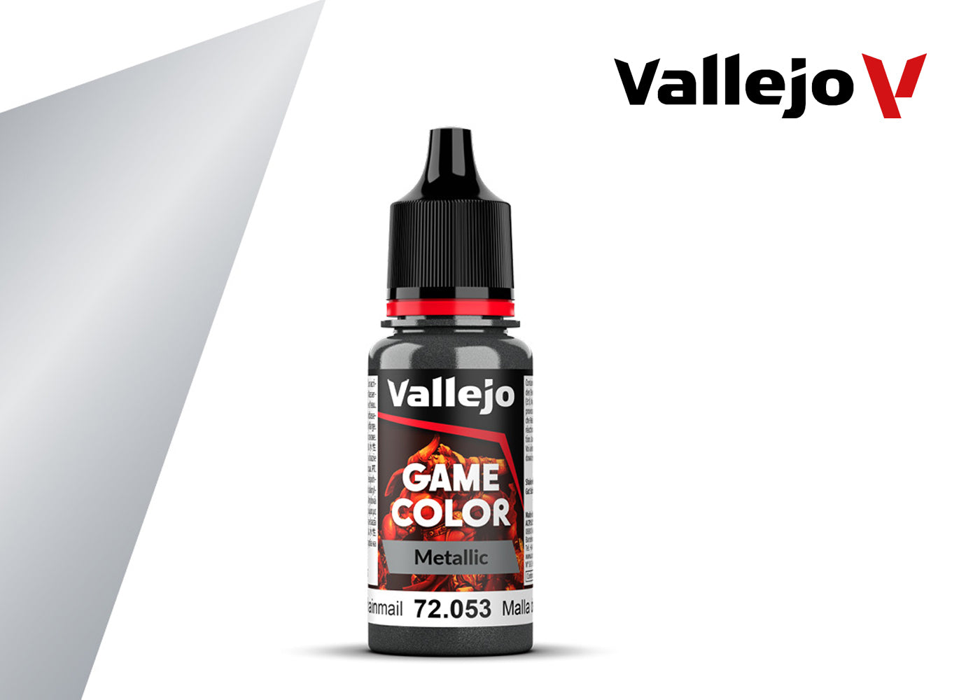 Vallejo Game Color Metallic – Chainmail