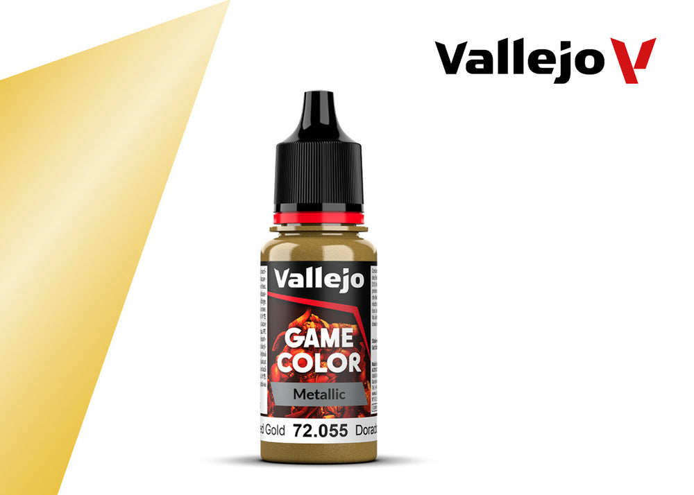 Vallejo Game Color Metallic –  Polished Gold