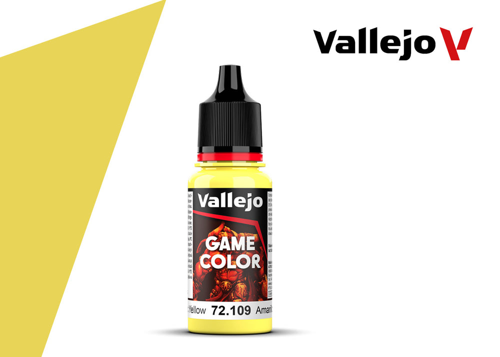 Vallejo Game Color – Toxic Yellow (18ml)