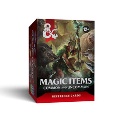 D&D Reference Cards: Magic Items - Common/Uncommon