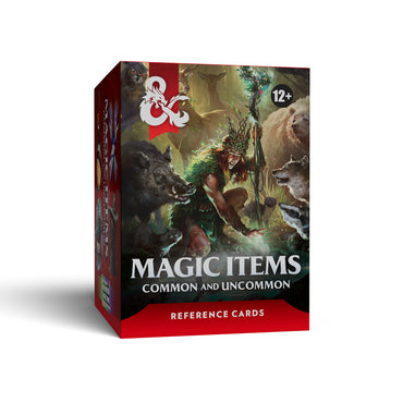 D&D Reference Cards: Magic Items - Common/Uncommon
