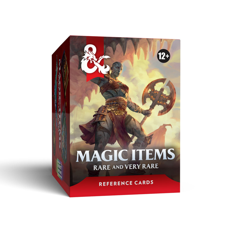 D&D Reference Cards: Magic Items - Rare/very Rare