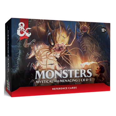D&D Reference Cards: Monsters - Mystical & Menacing (CR 0-5)