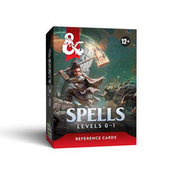 D&D Reference Cards: Spells - Levels 0-1