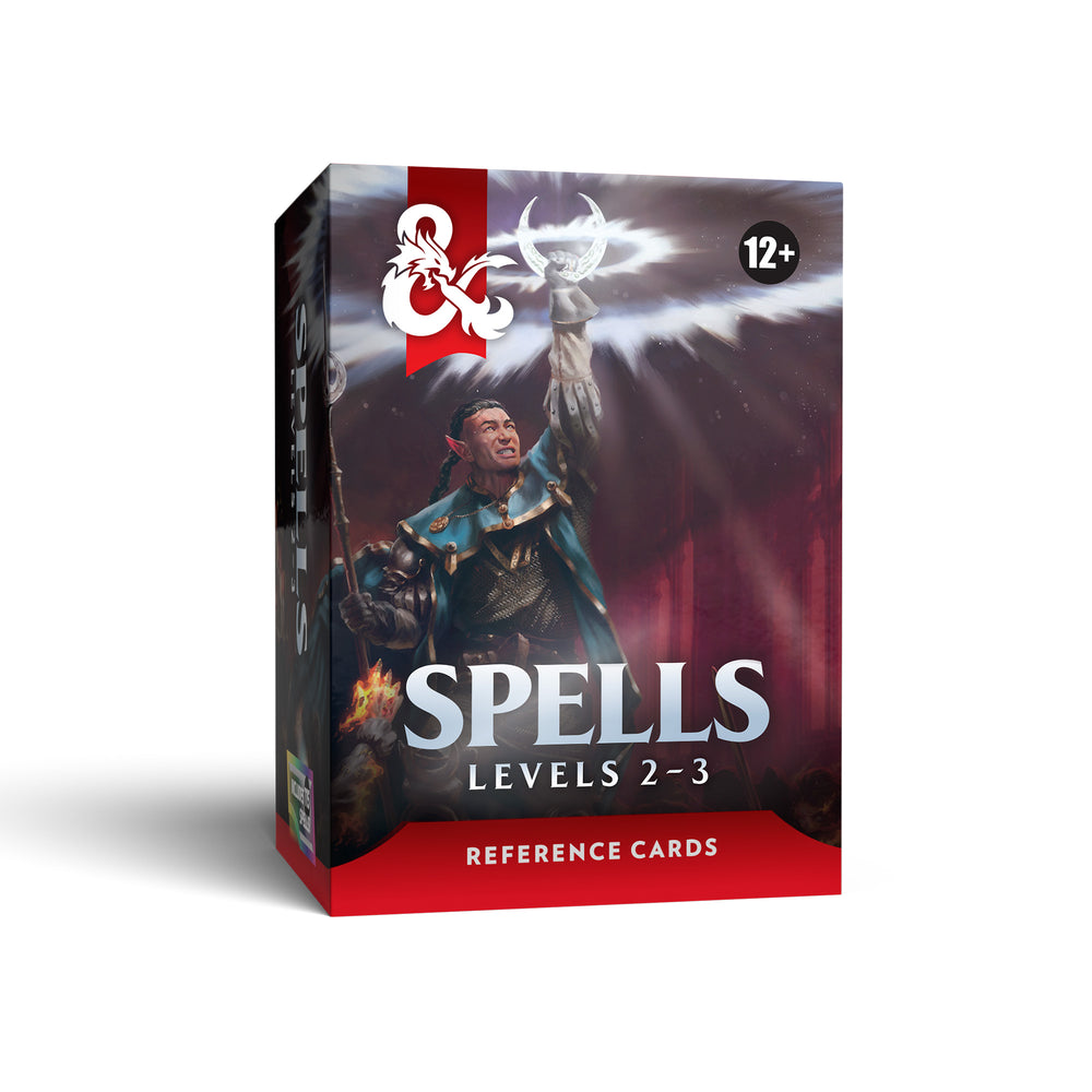 D&D Reference Cards: Spells - Levels 2-3