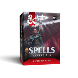 D&D Reference Cards: Spells - Levels 2-3