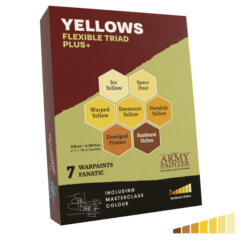 The Army Painter: Masterclass - Flexible Triad Plus+ (Yellows)