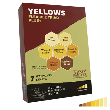 The Army Painter: Masterclass - Flexible Triad Plus+ (Yellows)